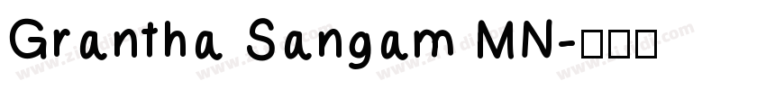 Grantha Sangam MN字体转换